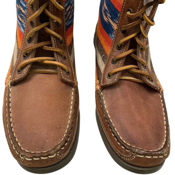 Steven by Steve Madden Samosa Leather Moccasin Boot, Tribal, Rodeo, Aztec Sz 9.5 - Picture 6 of 9